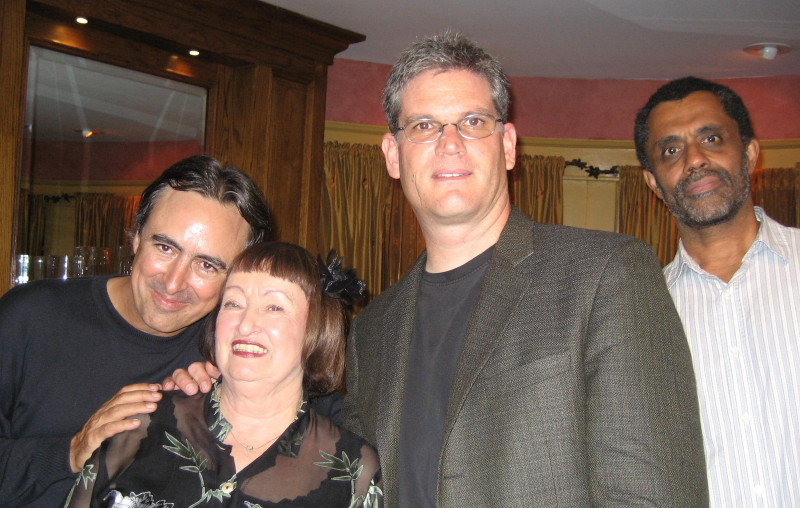 with Sheila Jordan,  Trey Henry & Tim Pleasant at the Vic in Santa Monica